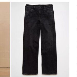 AE Dreamy Drape Stretch Low-Rise Baggy Wide-Leg Jean